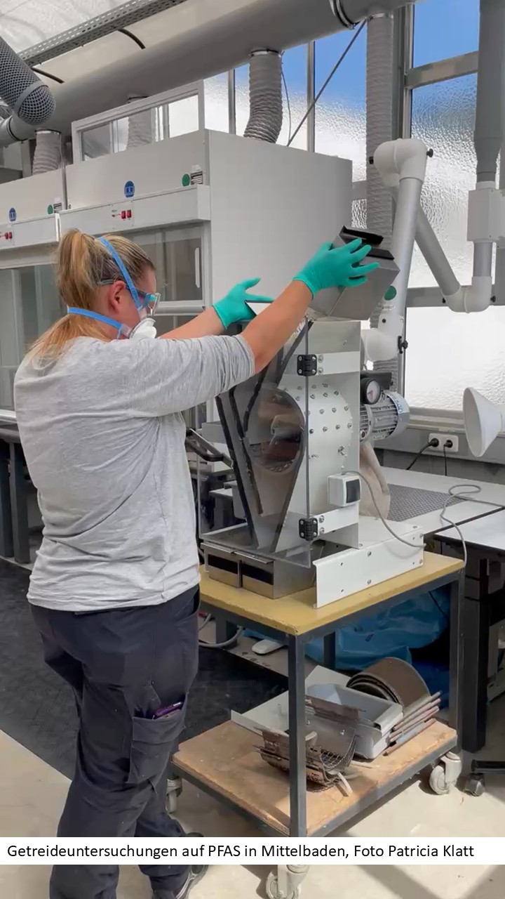 Getreideuntersuchungen im VEM, Foto Klatt