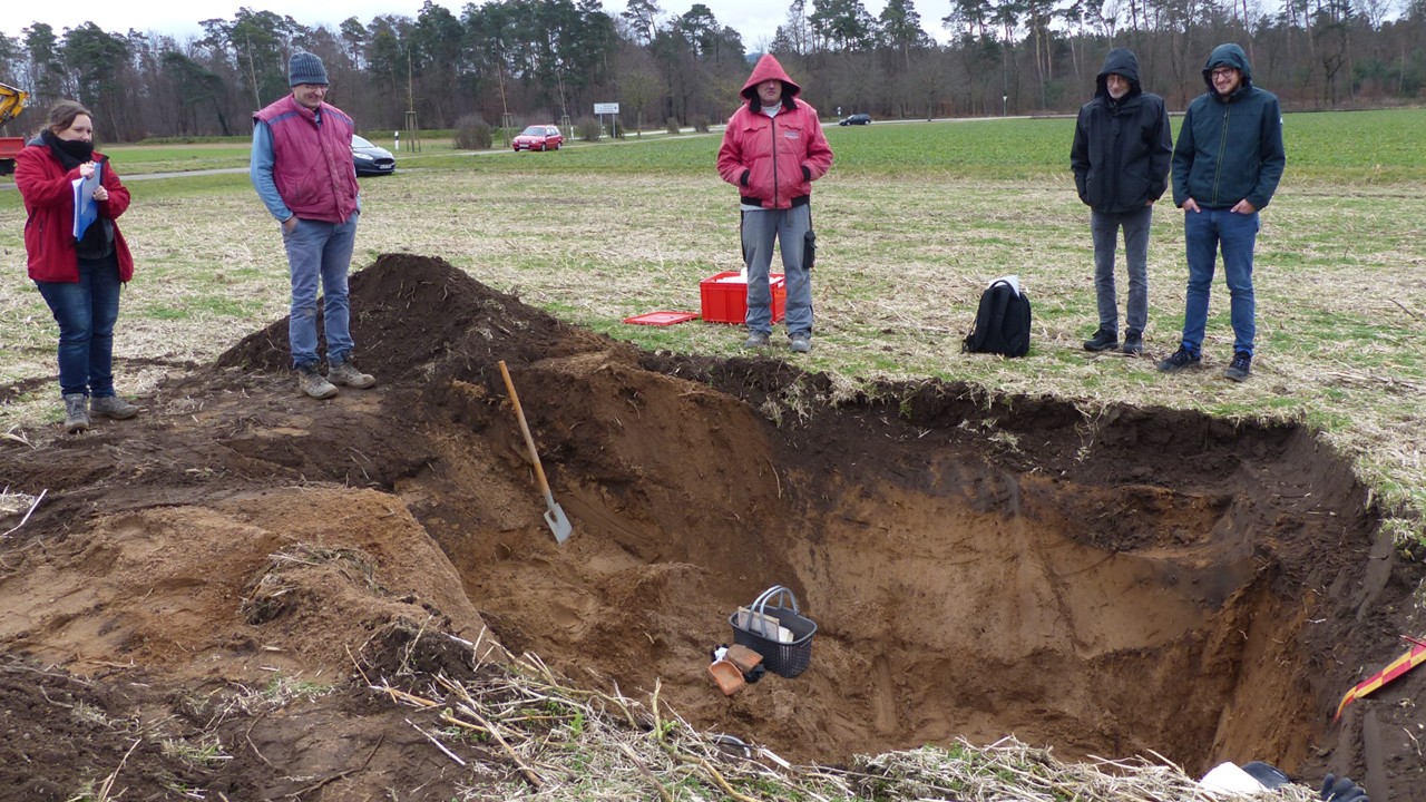 Bodenuntersuchungen, Foto Klatt