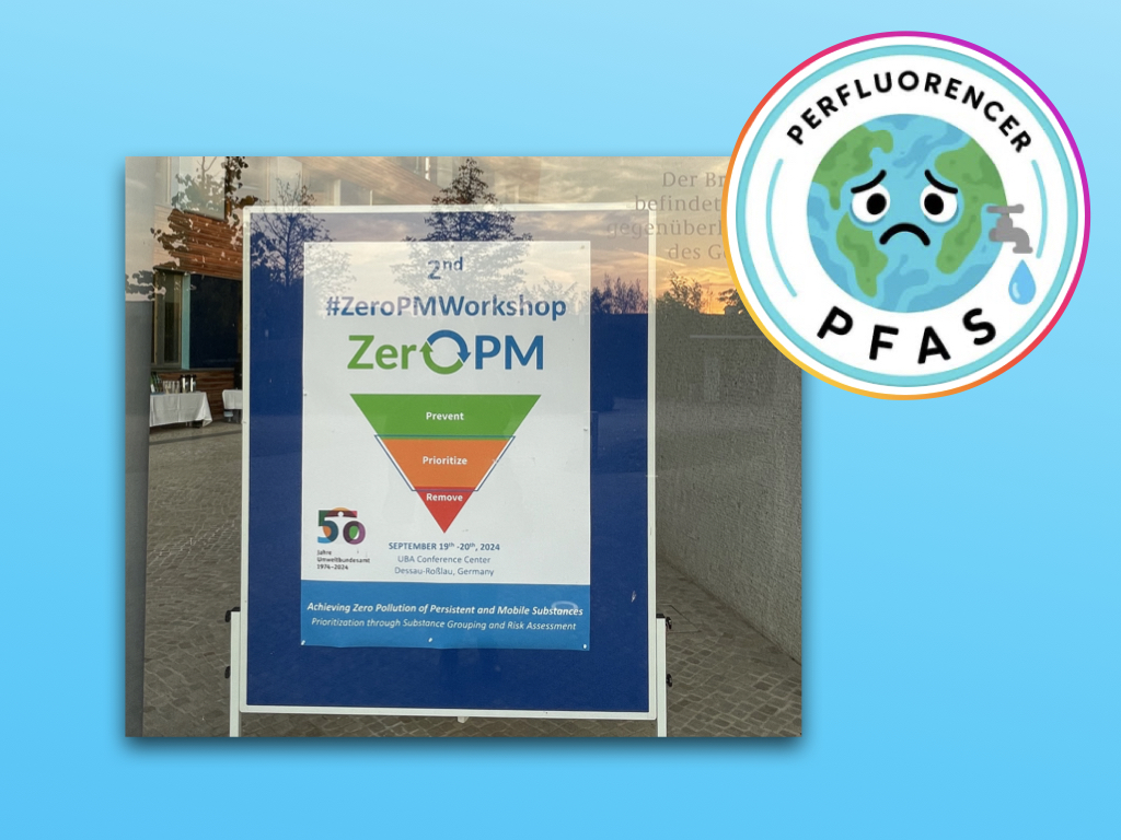 Schild mit Aufschrift ZeroPM