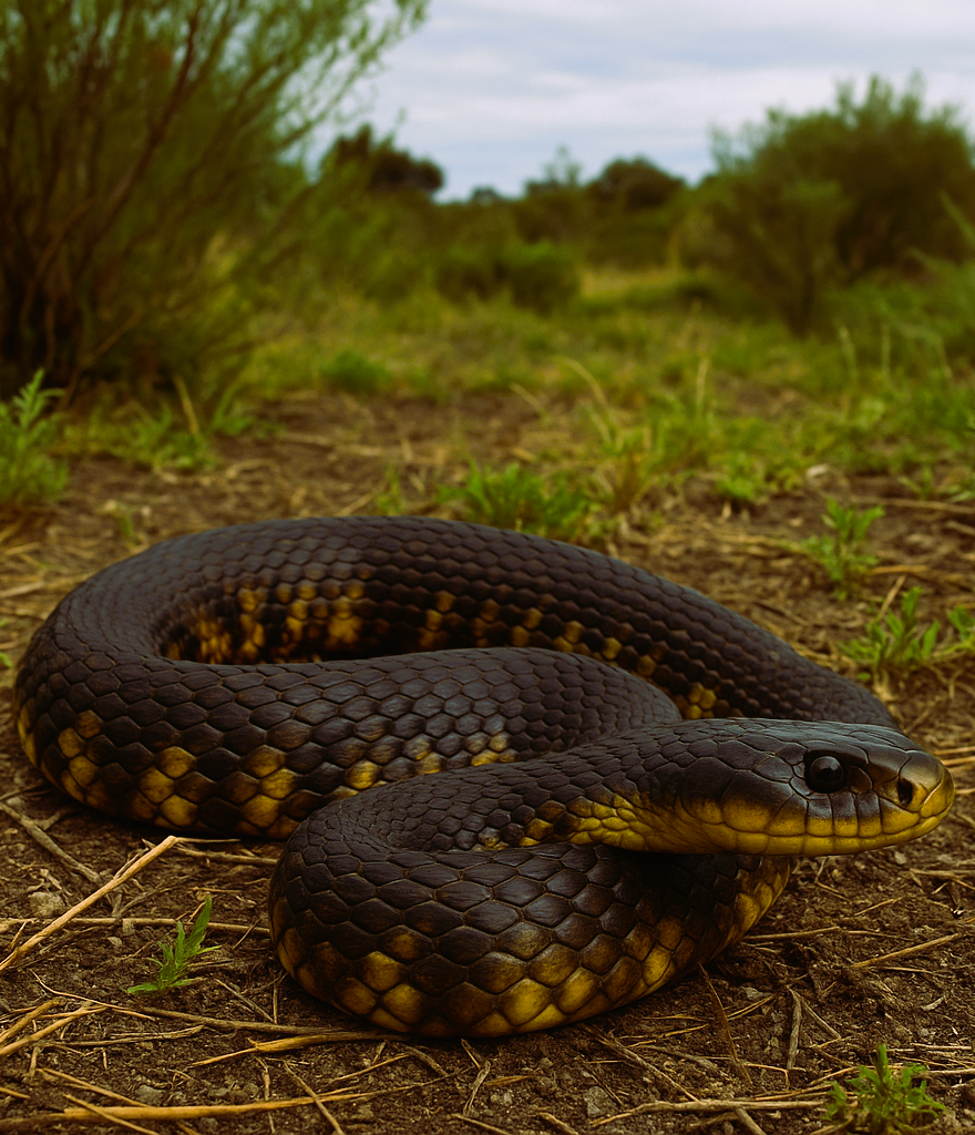 Tiger Snake KI-generiert