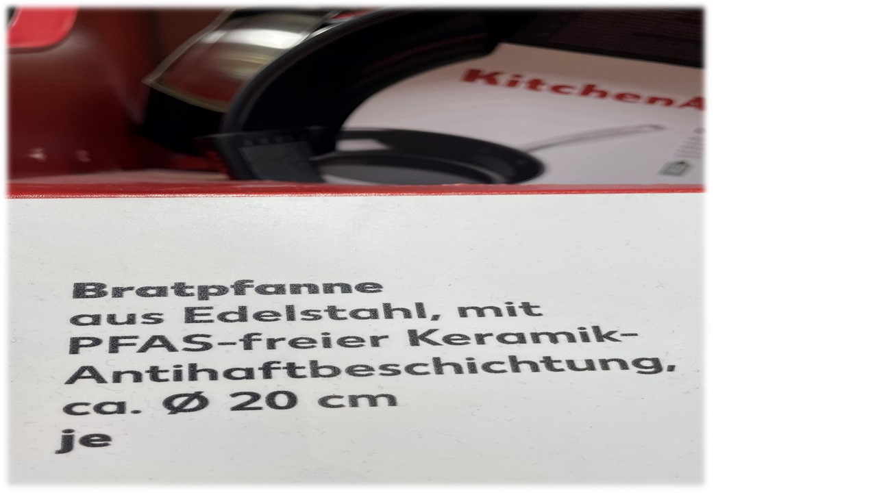 Text zu einer PFAS-freien Pfanne